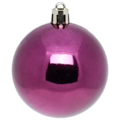 KIT 18 BOULES DE NOEL VIOLET 3CM
