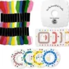 KIT BRACELETS D AMITIE RONDS ET PLATS X16 MOTIFS