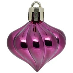 KIT DECO DE SAPIN 18 PIECES VIOLET