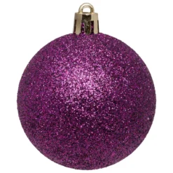 KIT DECO DE SAPIN 18 PIECES VIOLET