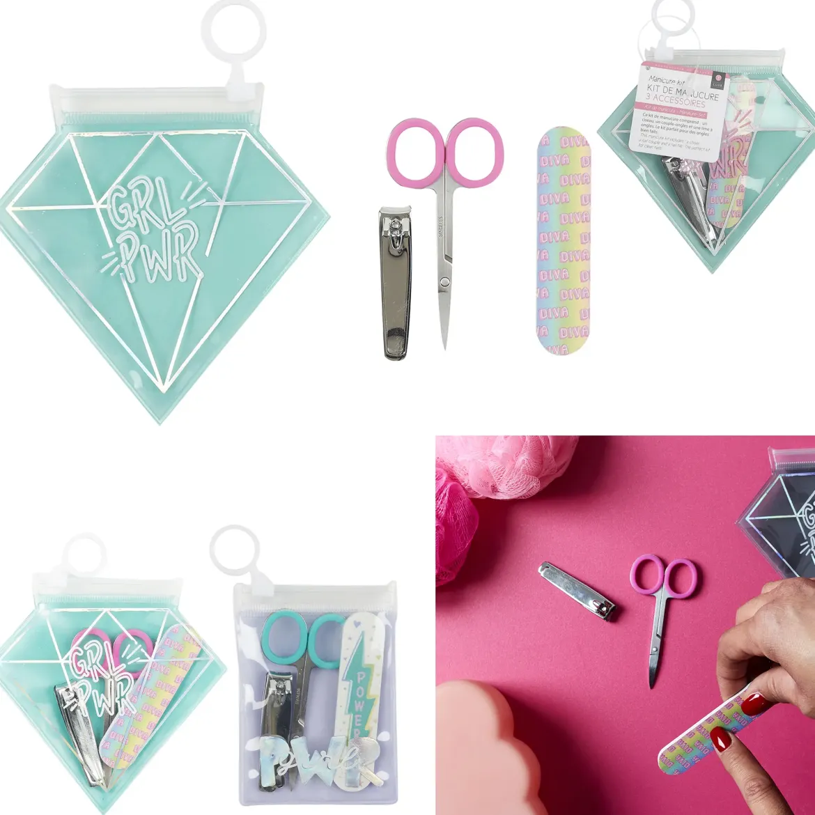 KIT DE MANUCURE 3 ACCESSOIRES