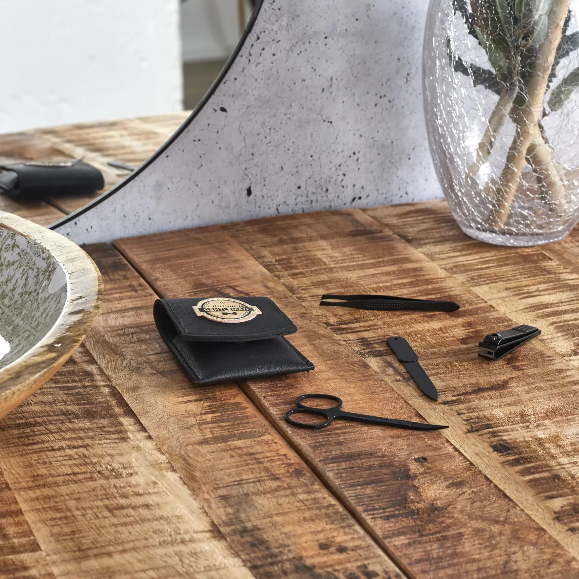 KIT MANUCURE HOMME 4 ACCESSOIRES