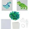 KIT PERLES A REPASSER PORTE CLES DINOS