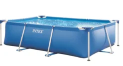 KIT PISCINE TUBULAIRE RECTANGLE 3X2X0.75M