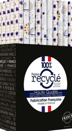KRAFT COUCHE BLANC RECYCLE 0.70X2M