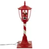 LAMPADAIRE ROUGE BLANC 30 LED H.90CM
