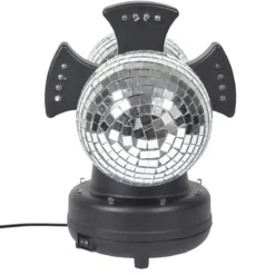 LAMPE BOULE DISCO DOUBLE USB