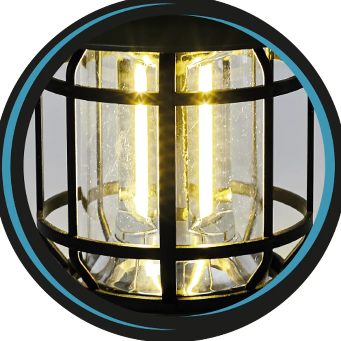 LAMPE CAMPING STYLE TEMPETE
