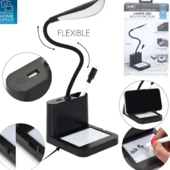 LAMPE LED BUREAU MULTIFONCTION USB