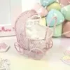 LANDAU BEBE EN METAL ROSE