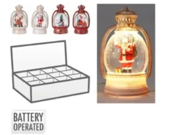 LANTERNE H.13CM NOEL LED