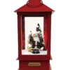LANTERNE LUMINEUSE ROUGE PERE NOEL 16.5CMX40CM