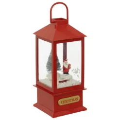 LANTERNE ROUGE 4LEDS H.20CM