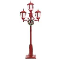 LANTERNE X3 INTERIEUR ROUGE 158LEDS