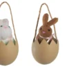 LAPIN DANS SON OEUF A SUSPENDRE