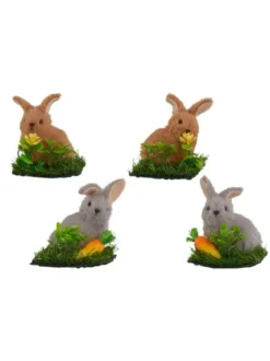 LAPIN ET SA CAROTTE SUR HERBE