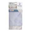 2 LAVETTES MICROFIBRE CHAMOISEE 32X32CM