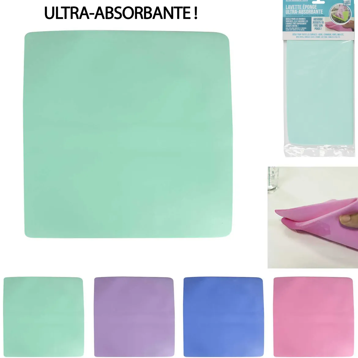 LAVETTE ULTRA ABSORBANTE 30X30CM