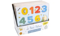 LE PETIT PRINCE DE 12 PUZZLES CHIFFRES BOIS