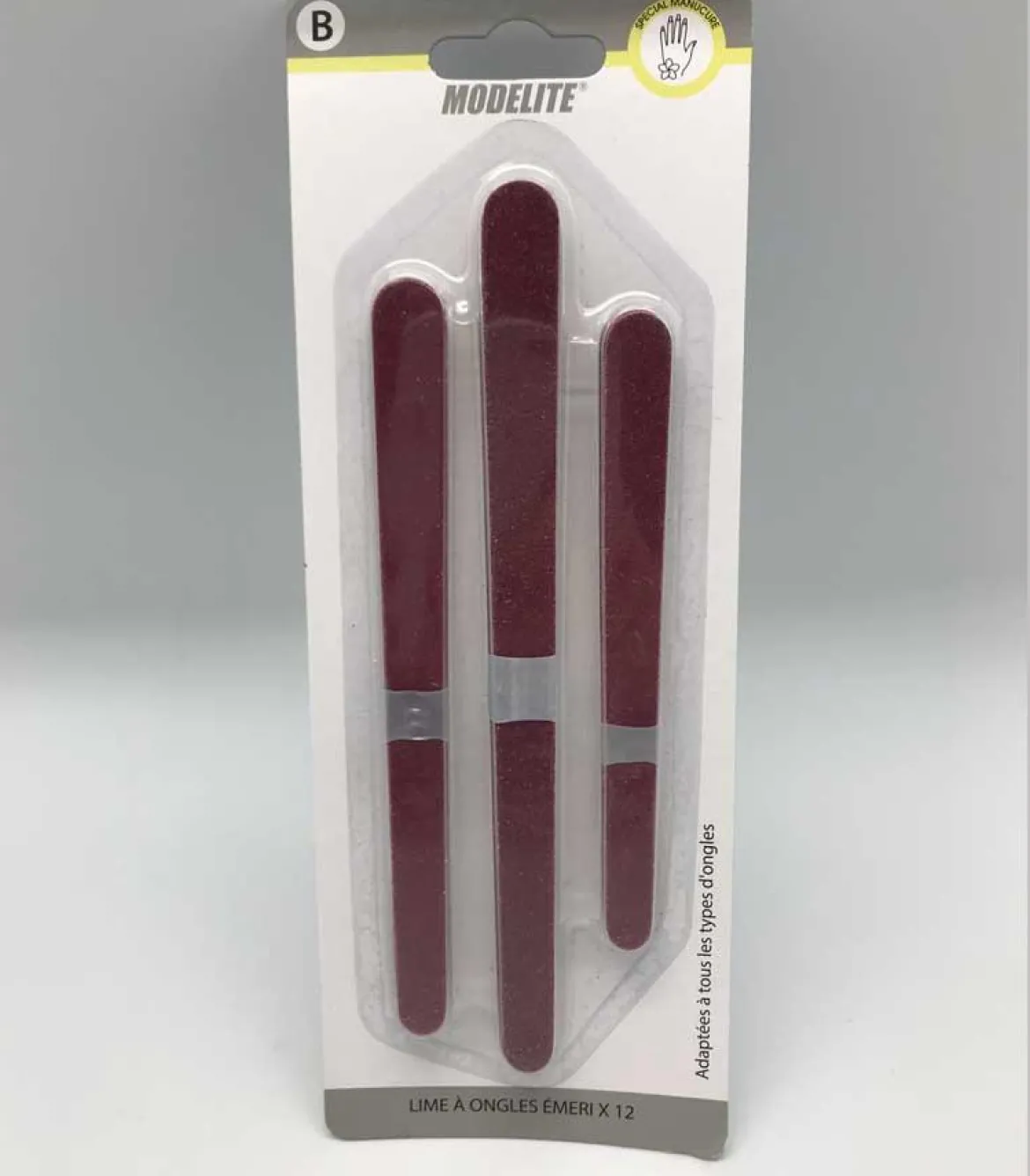 LIME ONGLES EMERI 3 TAILLES X12 PIECES