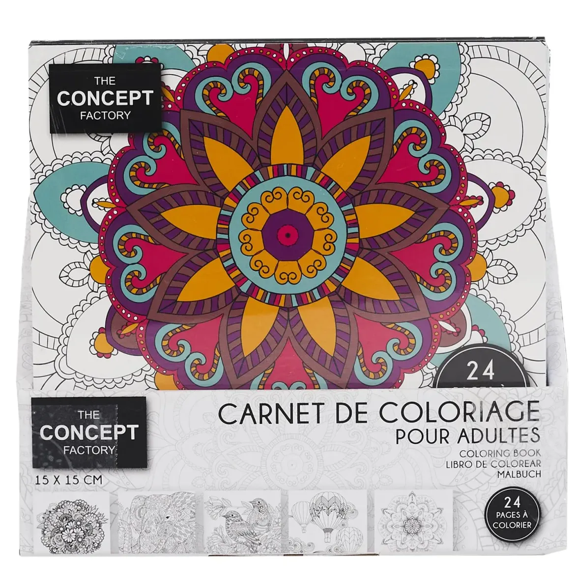 LIVRE COLORIAGE ADULTE VOYAGE 24 PAGES