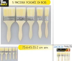 LOT 5 PINCEAUX POIGNEE BOIS