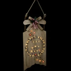 LUGE NOEL 40LEDS A PILES H.70CM