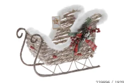 LUGE ROTIN 47X20X30CM NOEUD