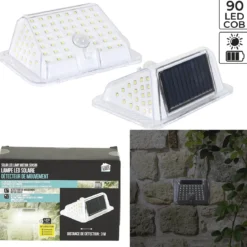 LUMINAIRE SOLAIRE 90 LEDS COB