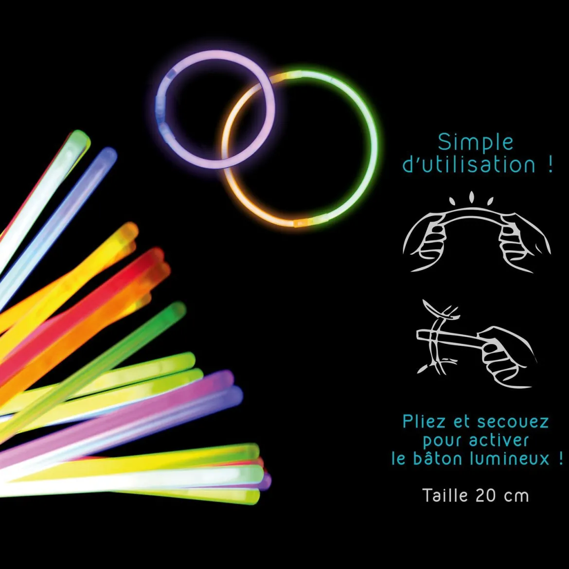 LUMIOSTICK MULTICOLORE X50