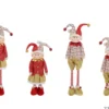 LUTIN 20X10X82CM OR ROUGE ET BLANC
