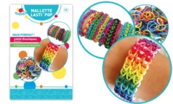 MALLETTE LASTIPOP 2400 ELASTIQUES MULTI COULEURS