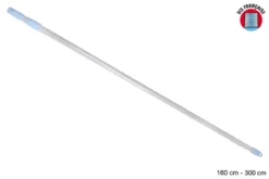 MANCHE METAL TELESCOPIQUE BICOLORE 300CM VIS FRANCAISE