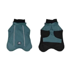 MANTEAU IMPERMEABLE RAINCOAT POLAIRE TAILLE S 30CM EMERAUDE