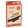 MAQUETTE 3D DU TITANIC 29CM 30 PIECES