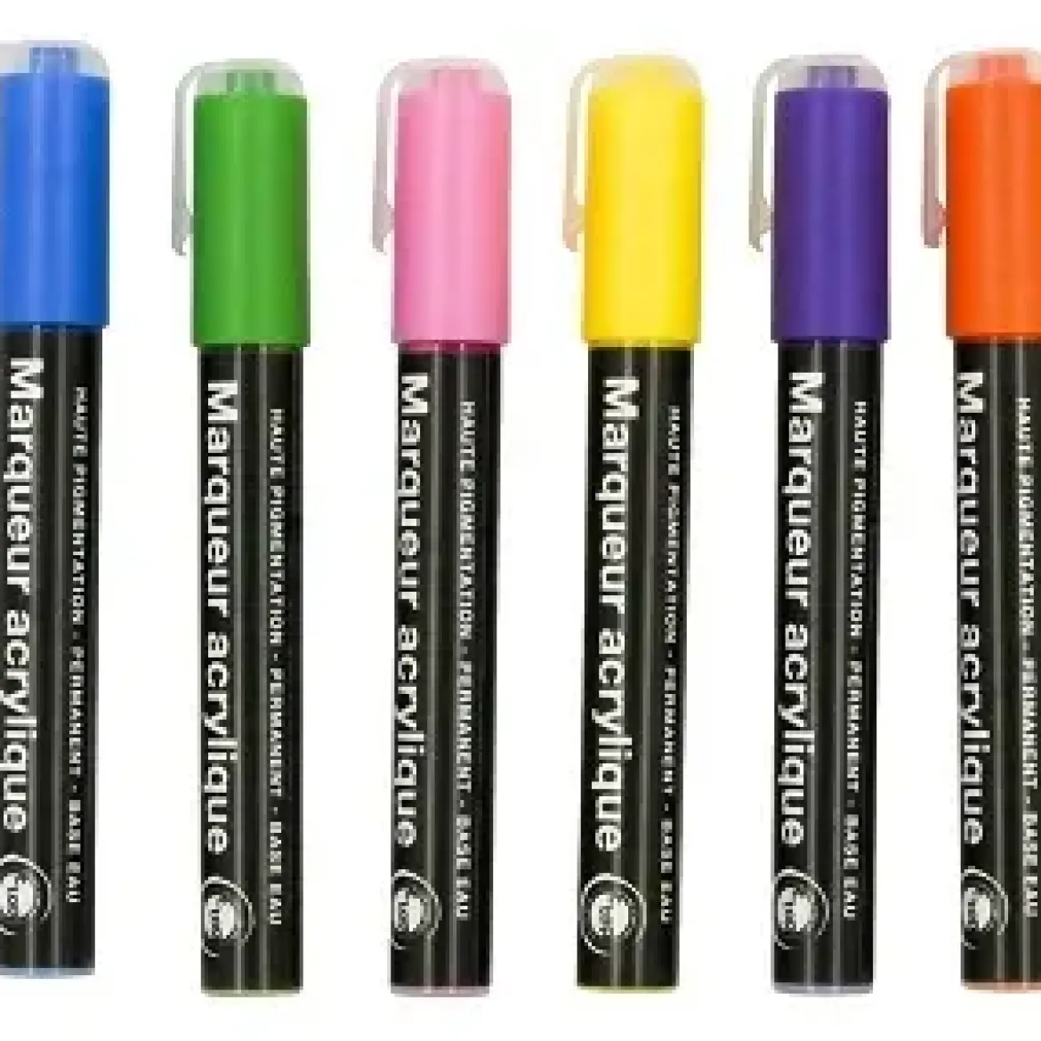 MARQUEUR PEINT. ACRYL. HAUTE PIGMENTATION. X6PCS