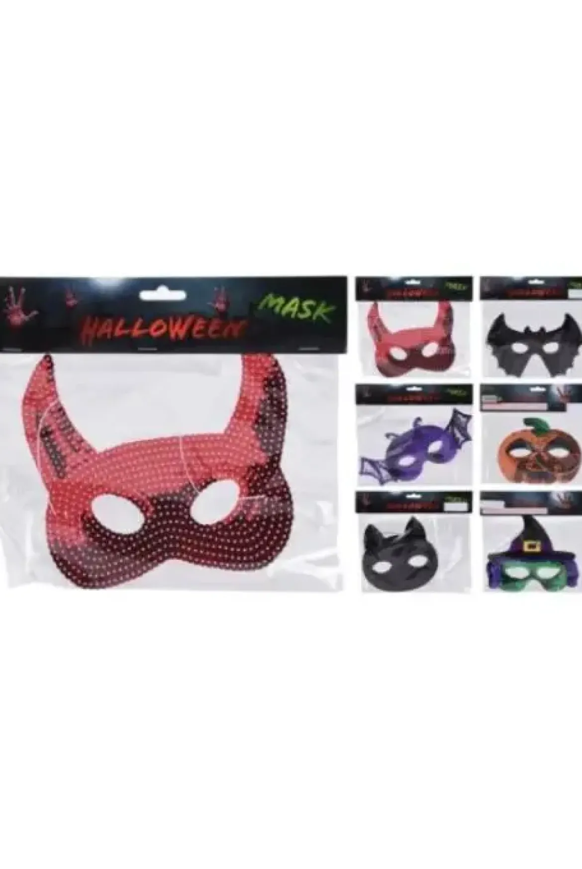 MASQUE DE DEGUISEMENT A SEQUINS