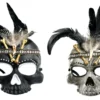 MASQUE DEMI CRANE VENITIEN 18X28X7CM