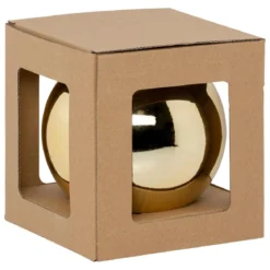 MAXI BOULE DE NOEL OR 15CM