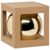 MAXI BOULE DE NOEL OR 25CM