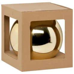 MAXI BOULE DE NOEL OR 25CM