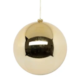 MAXI BOULE DE NOEL OR 25CM