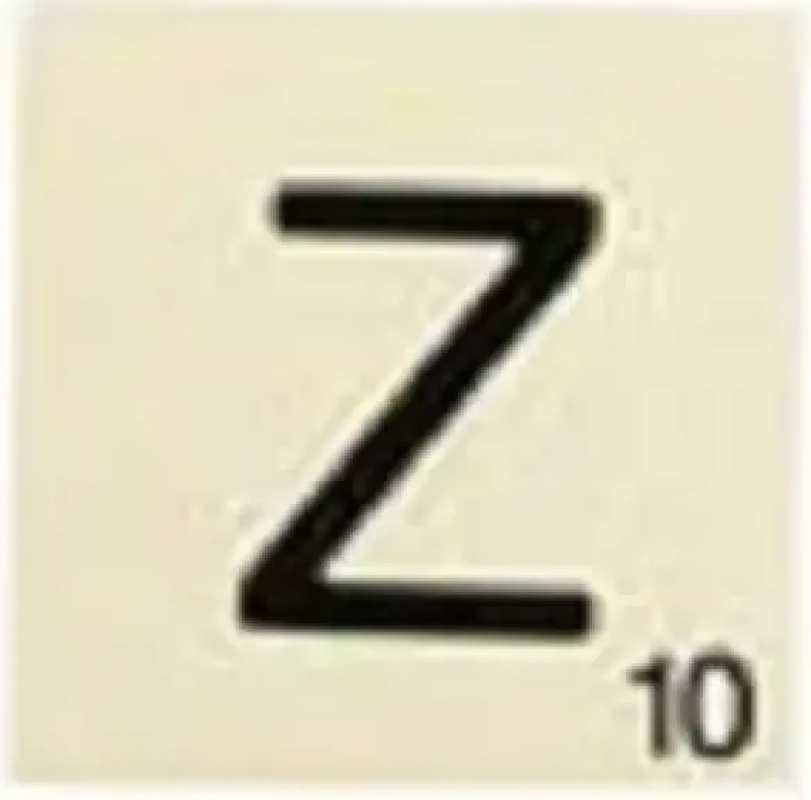 MAXI LETTRE DECO Z. EN BOIS. 10 X 10 CM