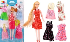 MELODY 27CM AVEC 4 ROBES DE SOIREE