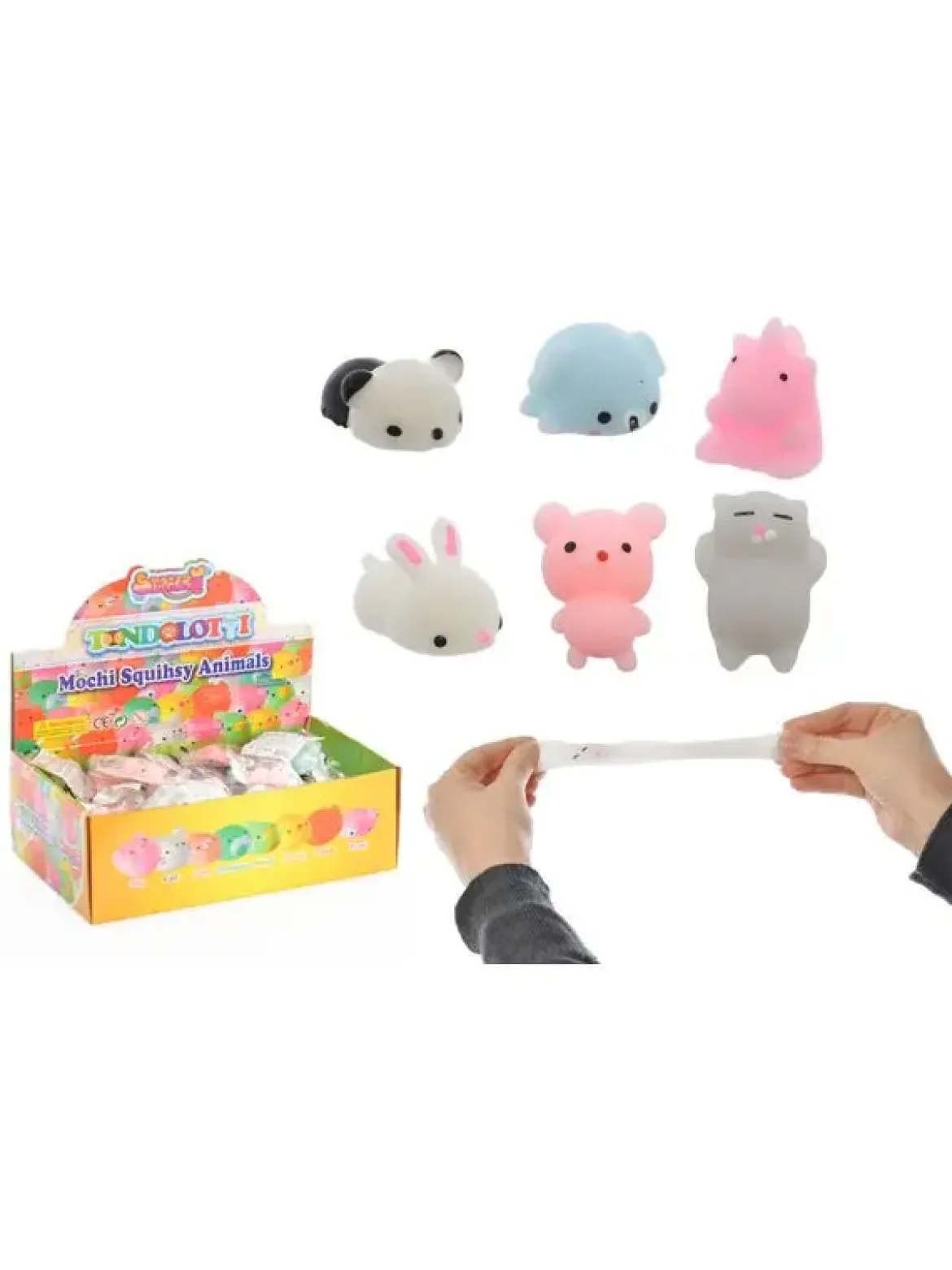MINI ANIMAUX GELEE EXTENSIBLE ANTI STRESS