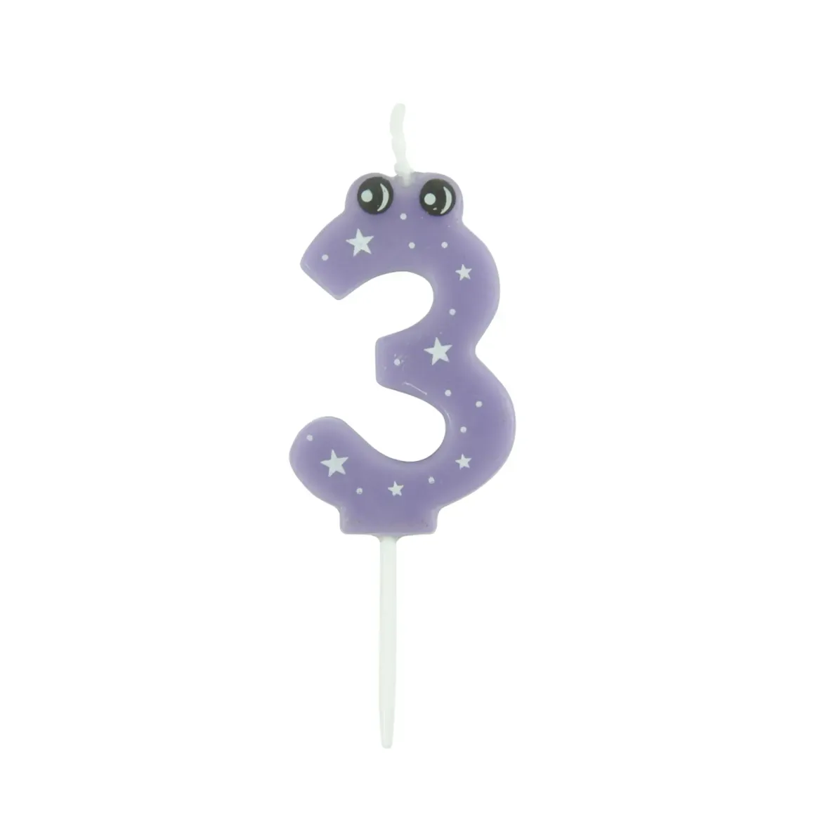 MINI BOUGIE CHIFFRE 3 H.5CM