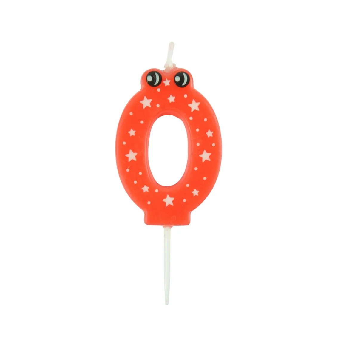 MINI BOUGIE CHIFFRE 0 H.5CM