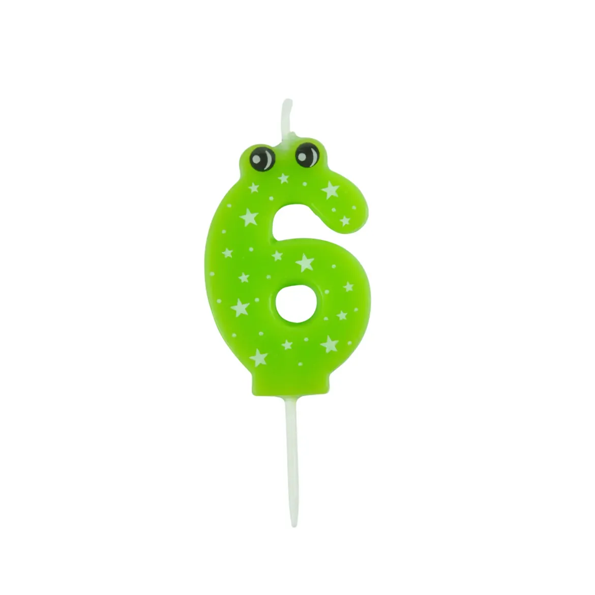 MINI BOUGIE CHIFFRE 6 H.5CM
