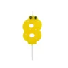 MINI BOUGIE CHIFFRE 8 H.5CM