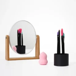 MIROIR DOUBLE FACE BAMBOU